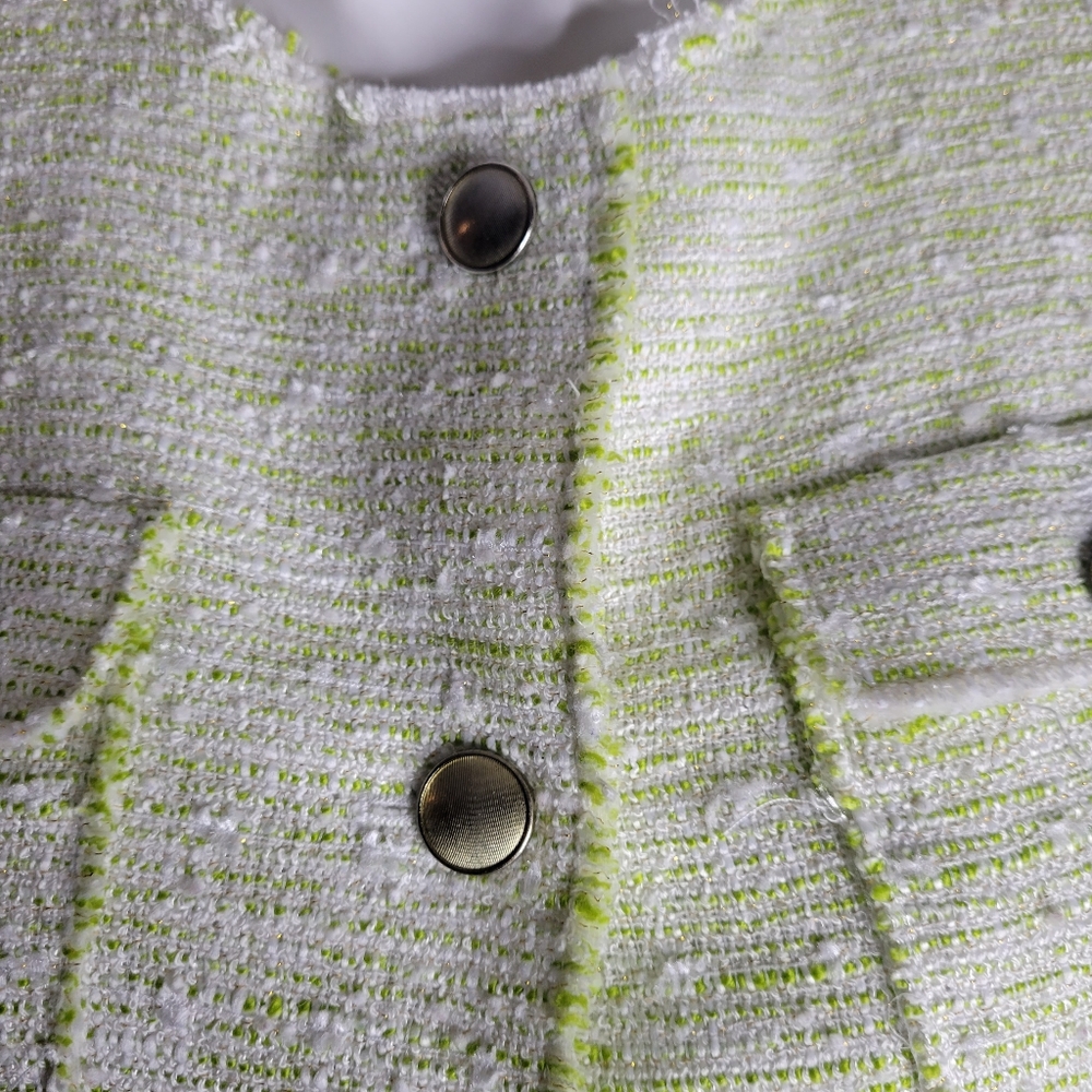 Johnston & Murphy Lime Green Jacket Lined Size L - Picture 2 of 4